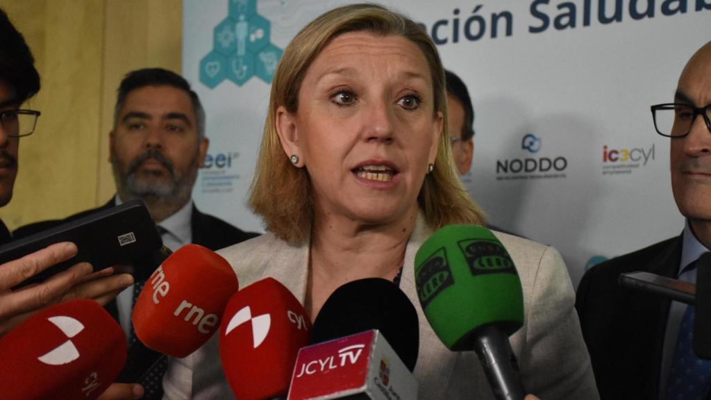 La consejera de Familia e Igualdad de Oportunidades, Isabel Blanco