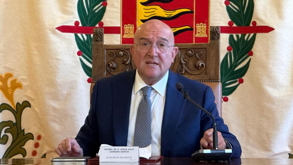 El alcalde de Valladolid, Jesús Julio Carnero, en una imagen de archivo