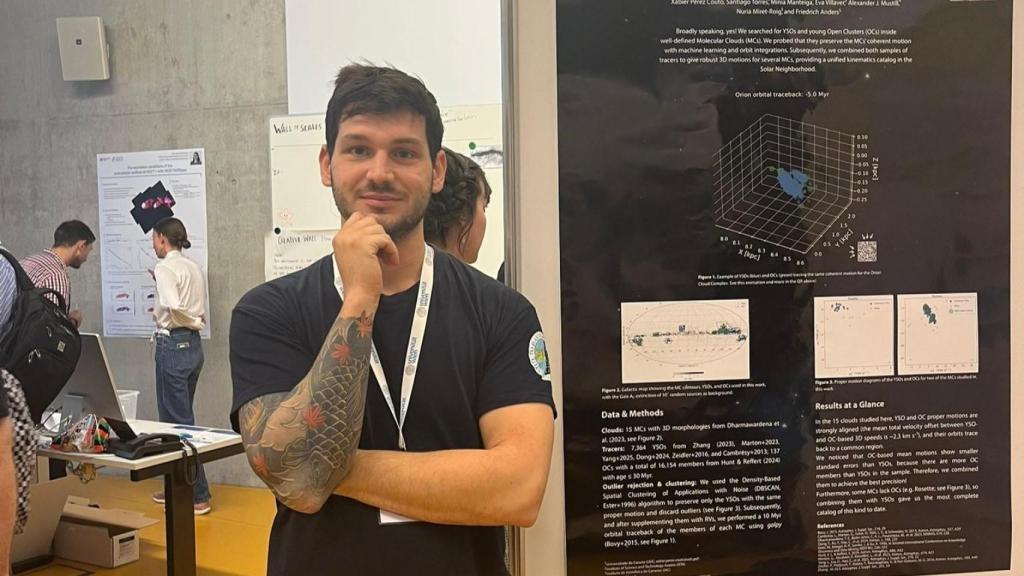 El investigador del CITIC Xabier Pérez, líder del grupo que ha reconstruido la trayectoria del cometa interestelar 3I/ATLAS.