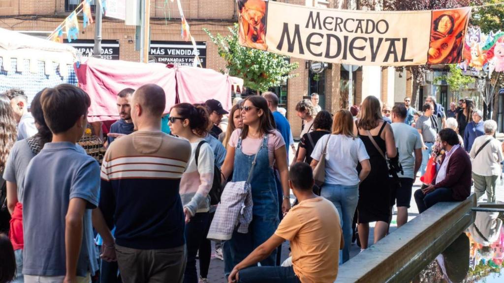 El mercadillo goyesco de Getafe.