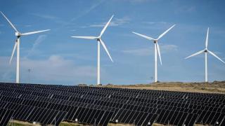 Uno de los parques solares instalados en Aragón.
