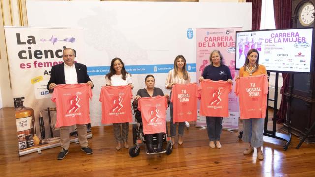 Presentación de la Carrera de la Mujer de A Coruña.