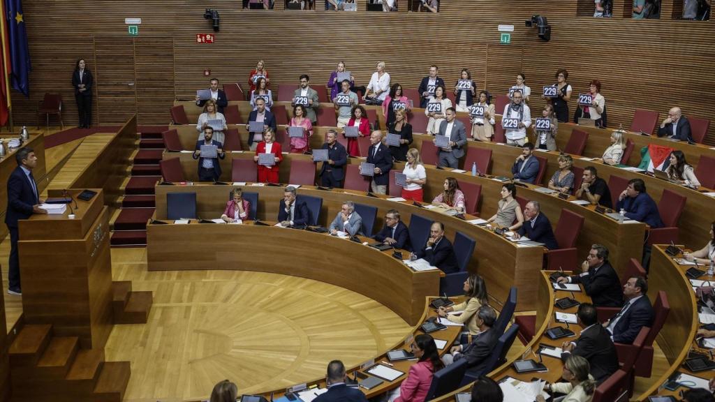 Bancada de la oposición en el Debate de Política General. Rober Solsona / EP