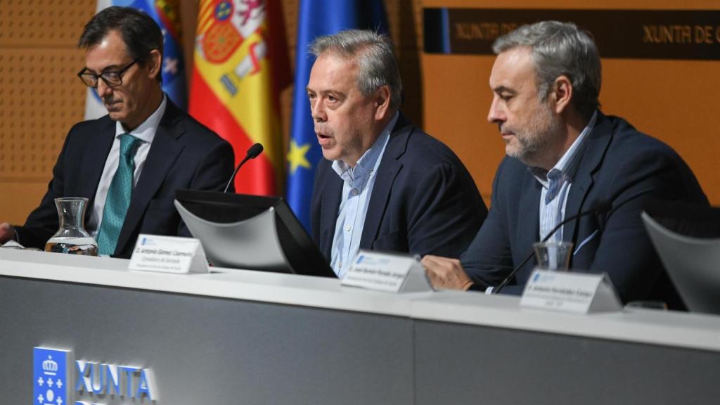 El conselleiro de Sanidade, Antonio Gómez Caamaño.