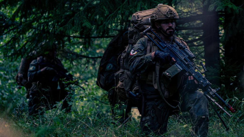 Infantes de marina españoles en Rumanía