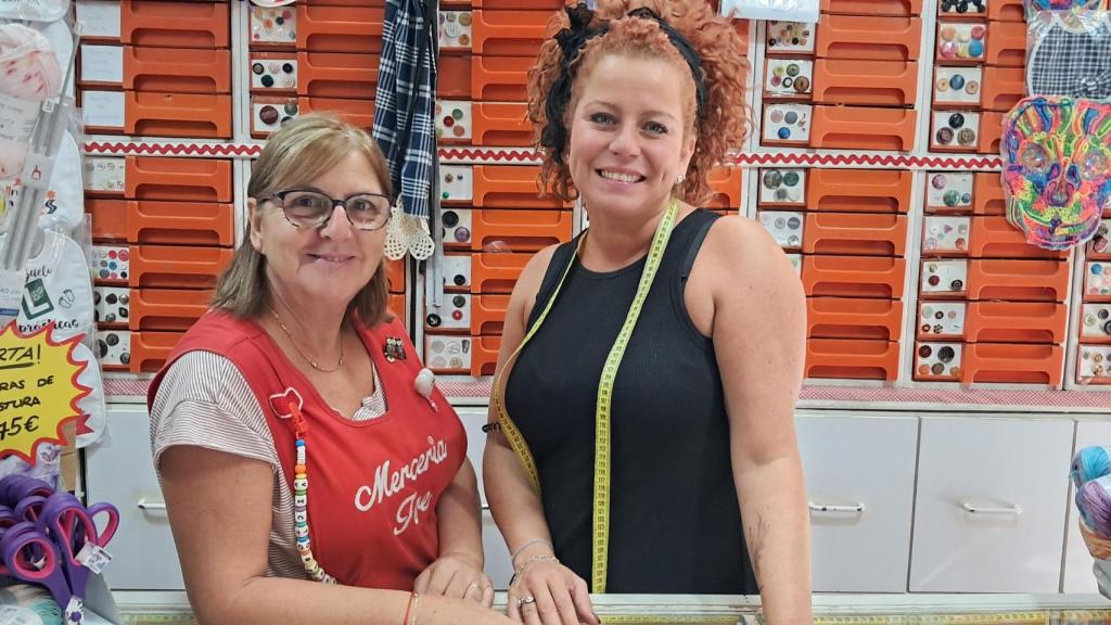 Victoriana Villodre y Patricia Palao