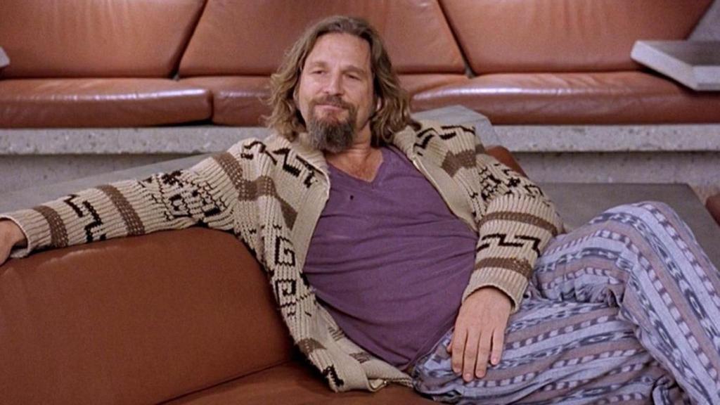 Jeff Bridges como El nota en 'El gran Lebowski'