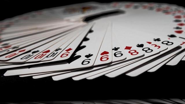 Imagen de recurso de una baraja de naipes.
