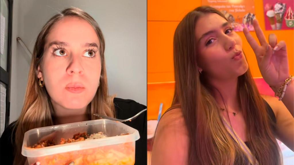 Alegría Cabrera, venezolana con tres trabajos en Madrid.