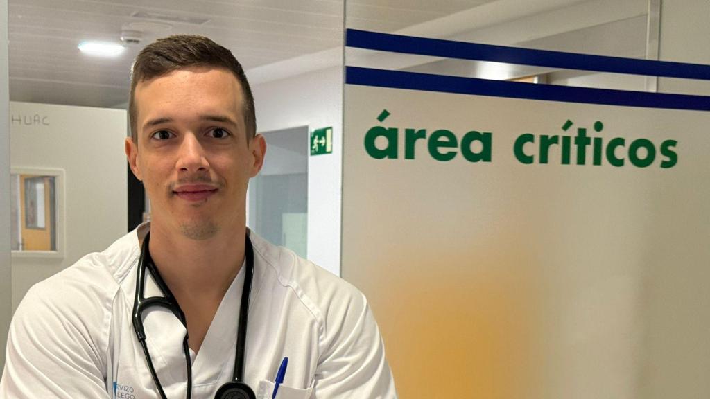 Gaspar Lombardo, médico adjunto del servicio de urgencias del CHUAC.