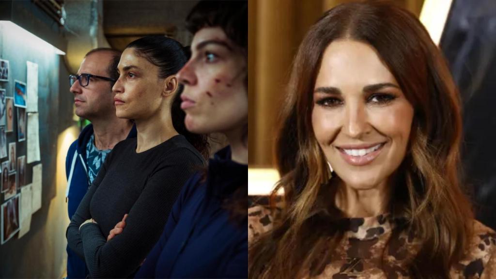 Fotograma de 'La Nena' y una imagen de archivo de Paula Echevarría