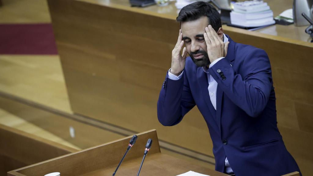 José Muñoz durante su intervención. José Cuéllar / Corts