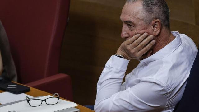 El síndic de Compromís, Joan Baldoví, durante el Debate de Política General. Rober Solsona / Europa Press