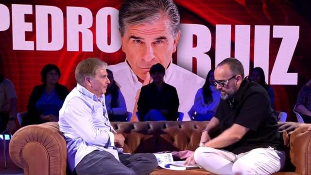 Pedro Ruiz y Risto Mejide en 'Todo es mentira'.