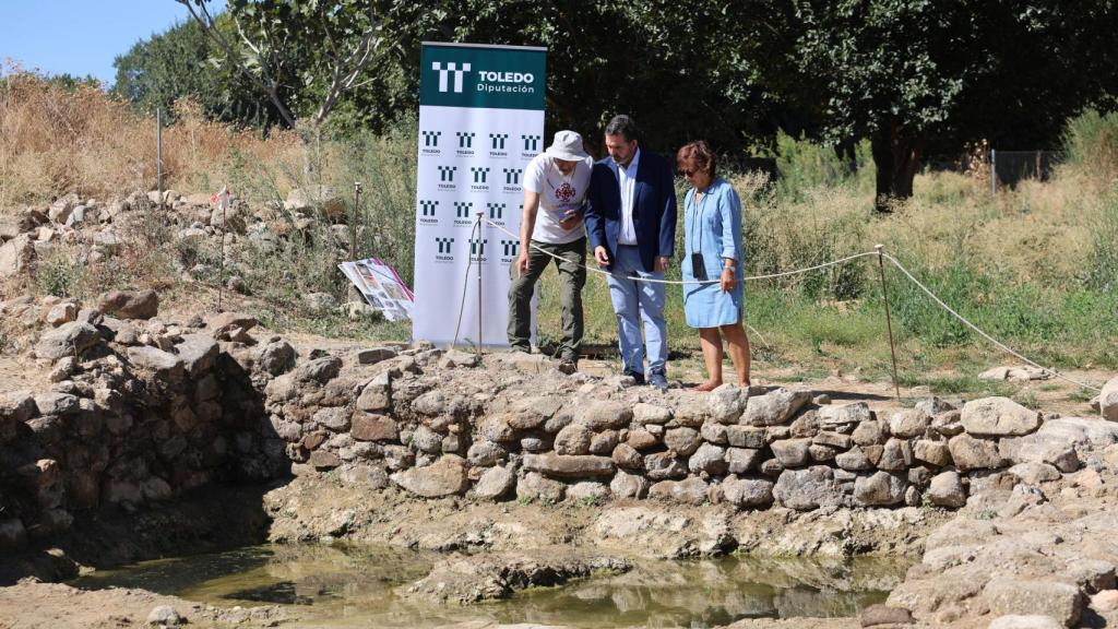 Visita al yacimiento de Guarrazar