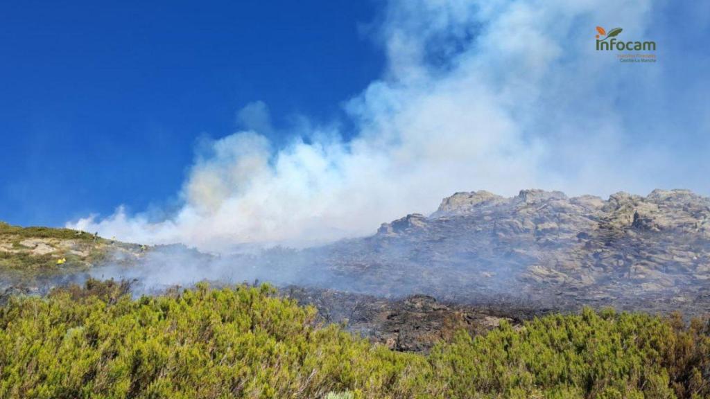 Incendio Peñalba de la Sierra (Guadalajara)