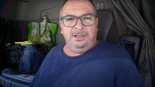 Toni Cornellá, conductor de camiones