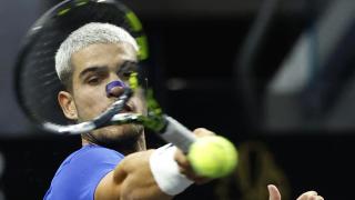 Carlos Alcaraz, en la Laver Cup