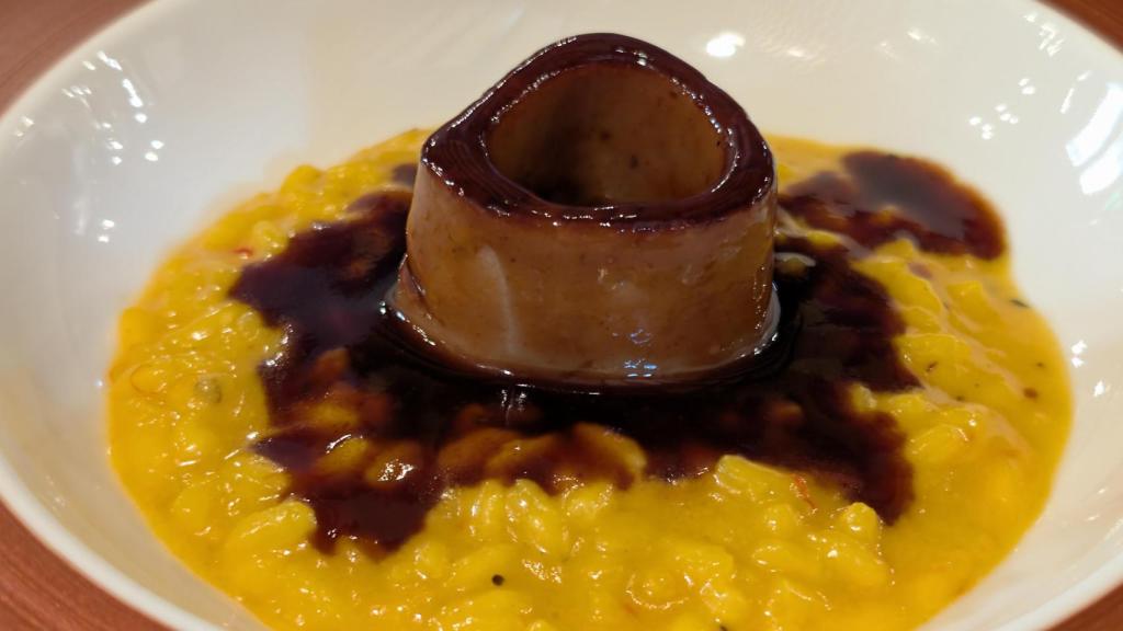 El 'risotto' con osobuco de Toy Ristorante.