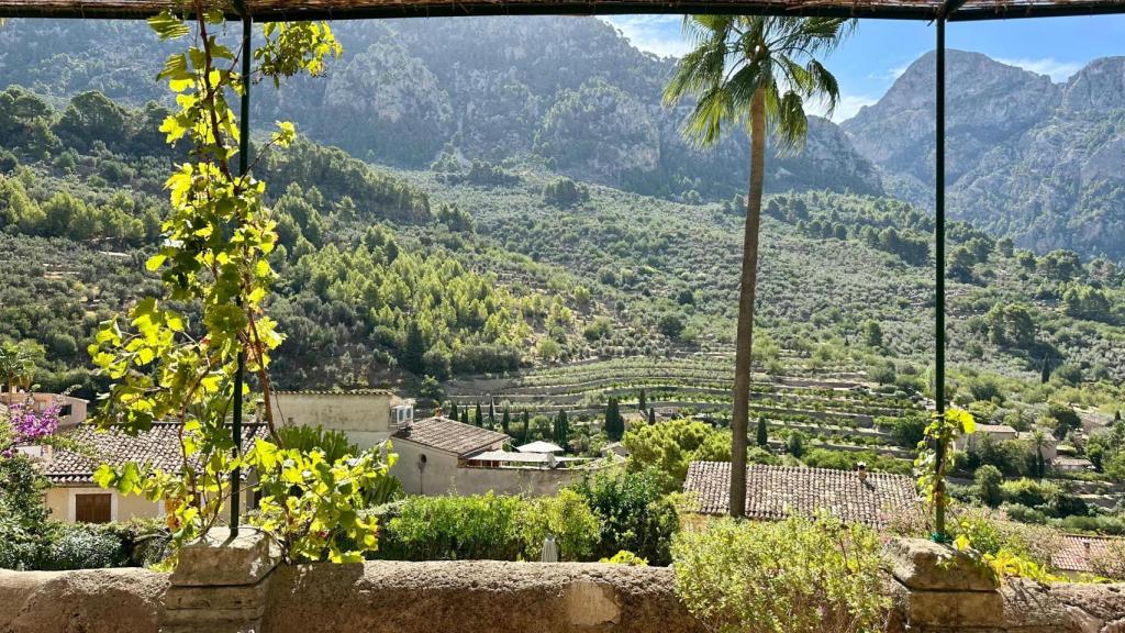 Las vistas de Ritma, en Fornalutx (Mallorca).