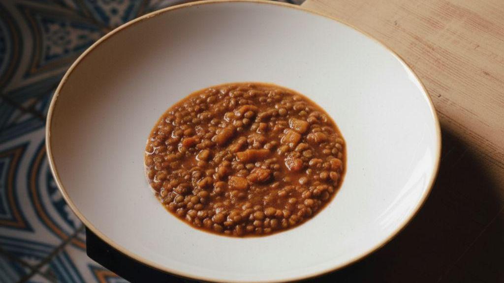 Las lentejas pardinas de Casa Pacheco.