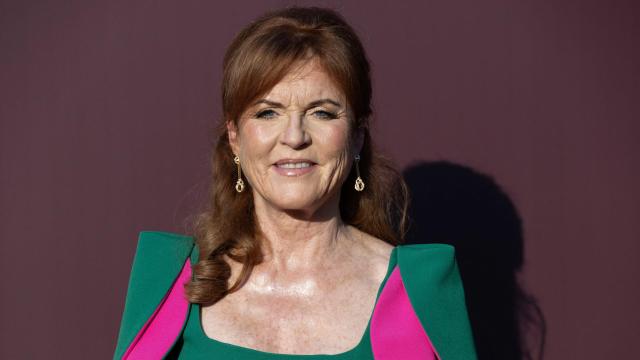 Sarah Ferguson, en un acto en Cannes el pasado julio.