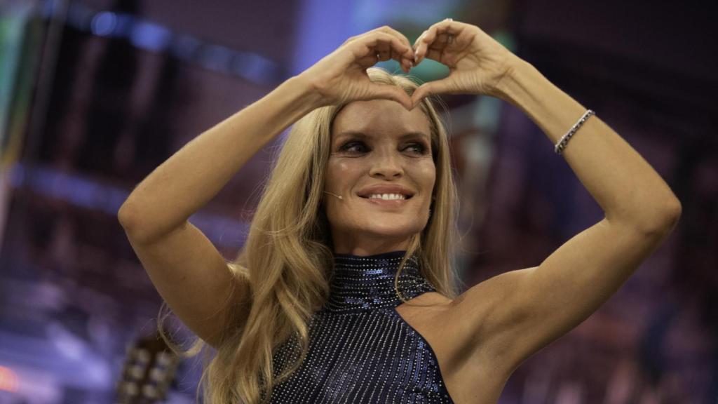 Esther Cañadas durante su entrevista en 'El Hormiguero'.