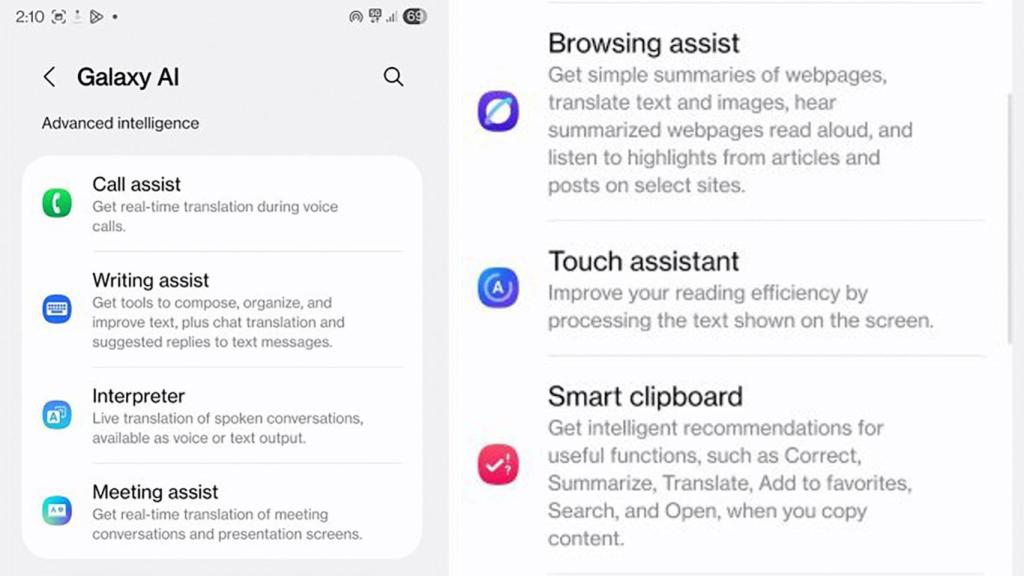 Las cuatro funciones IA