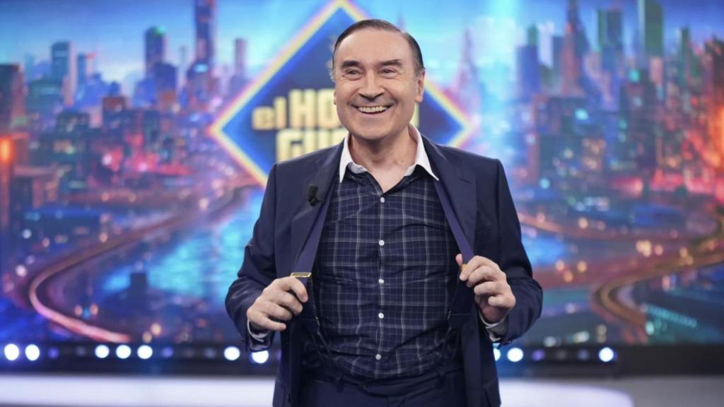 Pedro J. Ramírez en su primera visita a El Hormiguero.