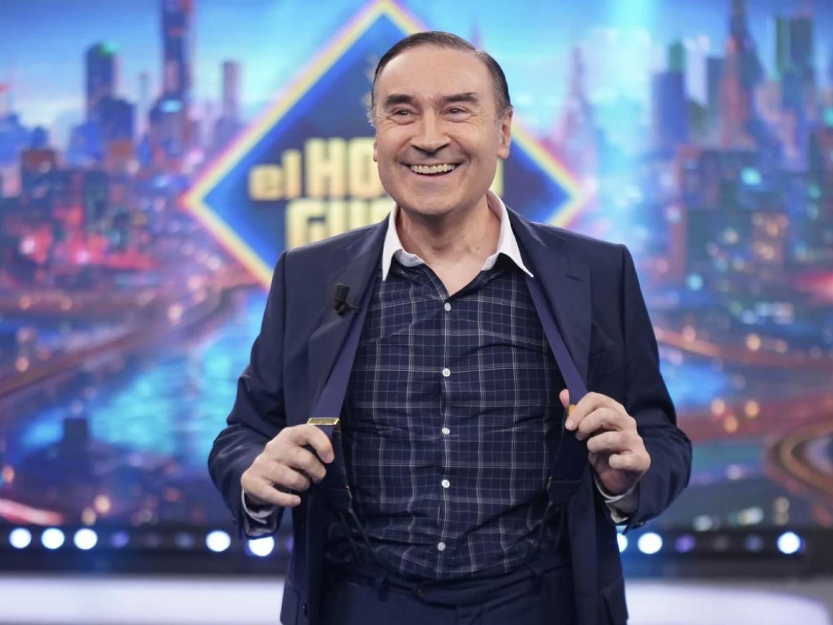 Pedro J. Ramírez en su primera visita a El Hormiguero.