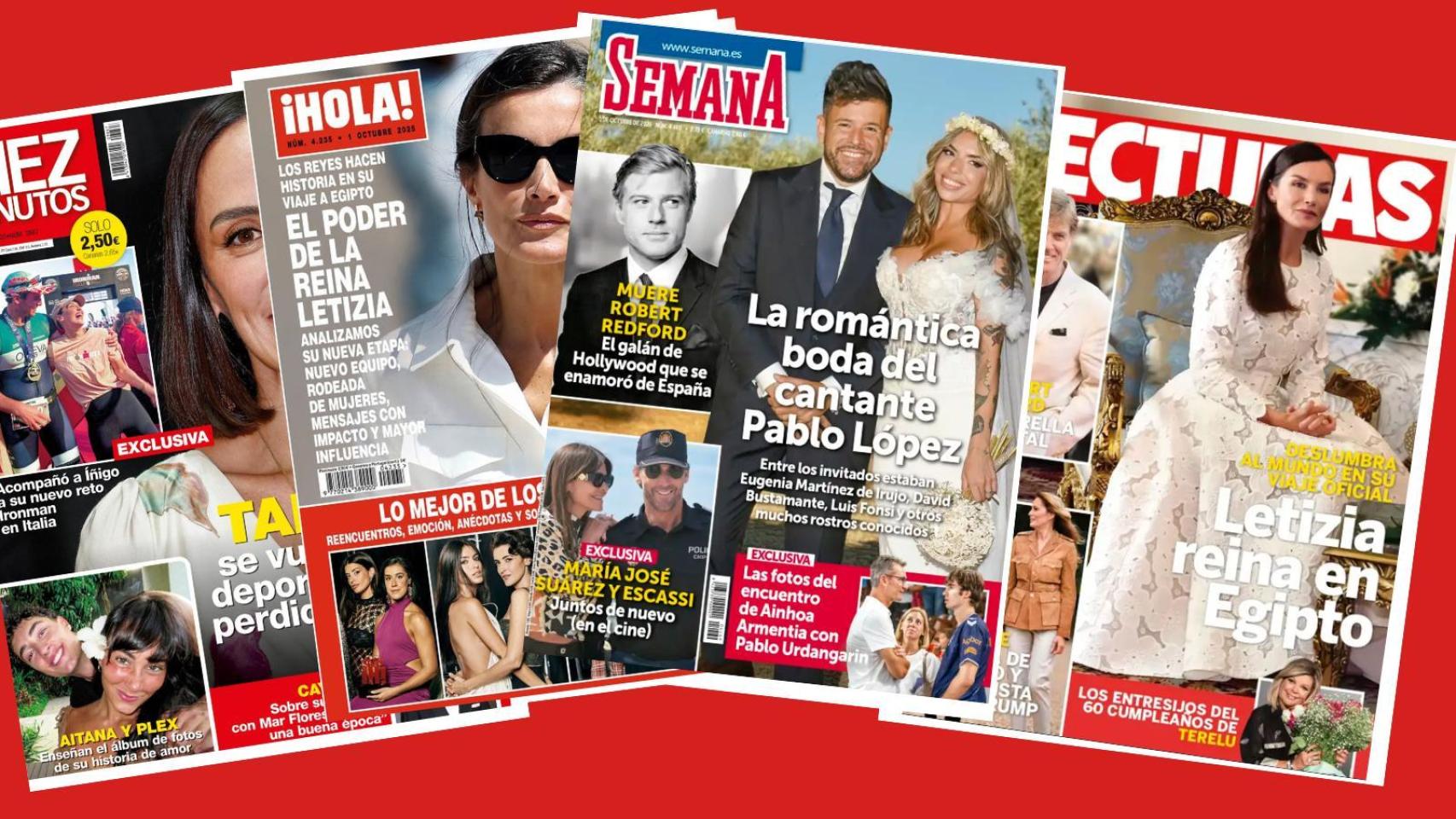 Portadas de revistas.