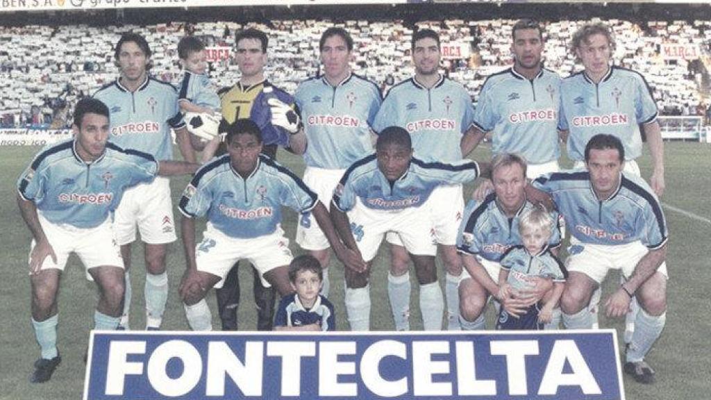 La plantilla del Celta de la temporada 2000-2001