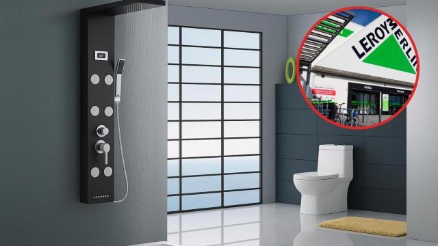 La columna de ducha más buscada la tiene Leroy Merlin.