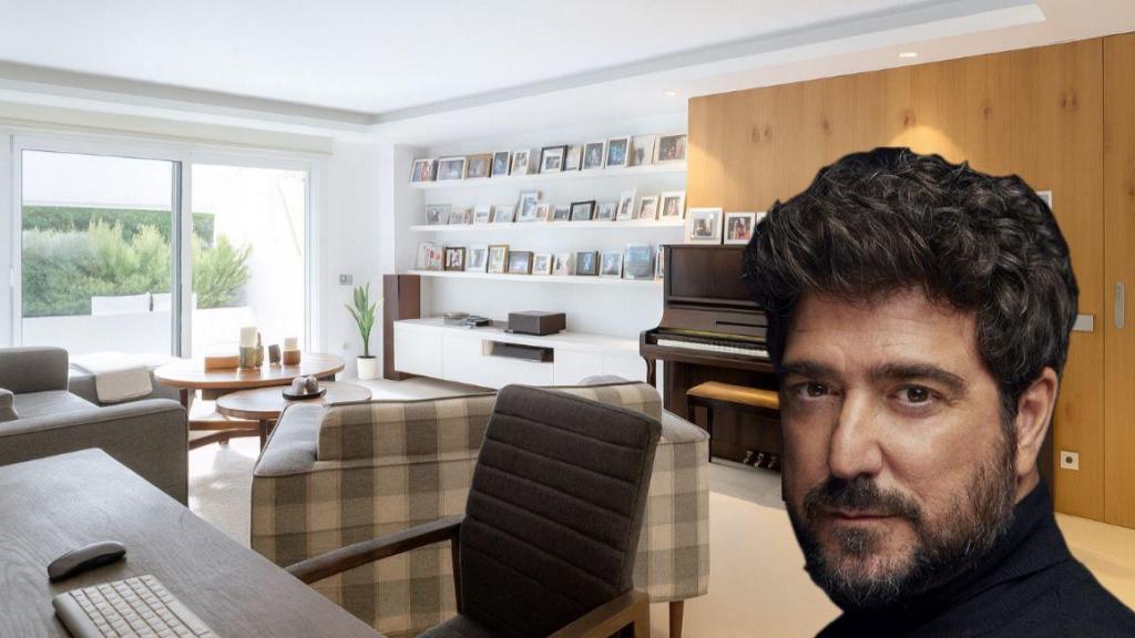 Antonio Orozco y su salón.