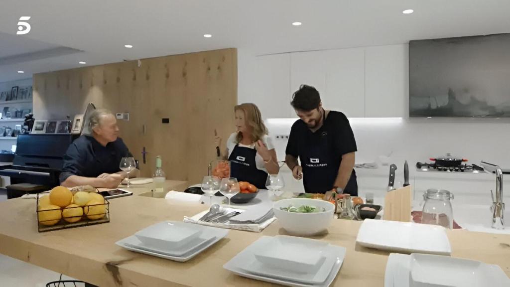 Antonio Orozco en su cocina.