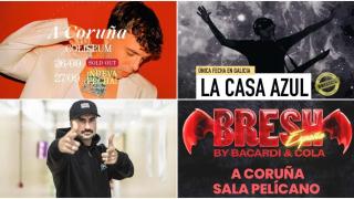 Quevedo, Noites do Porto y Bresh Party: Los eventos que no te puedes perder este fin de semana en A Coruña