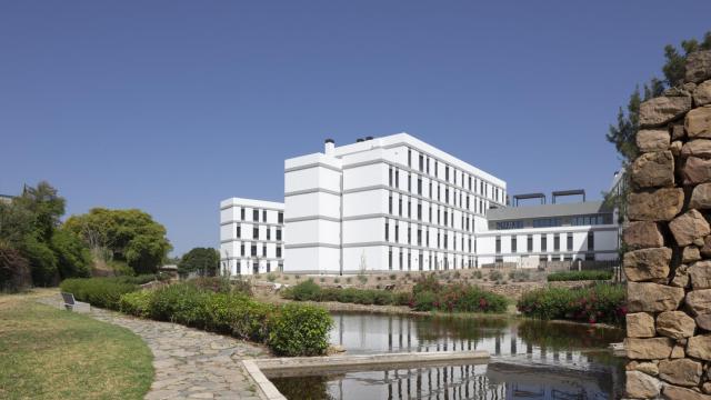 Imagen del nuevo edificio de alojamientos flexibles de Málaga Tech Park.