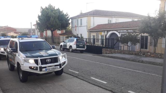 Patrullas de la Guardia Civil en Tábara