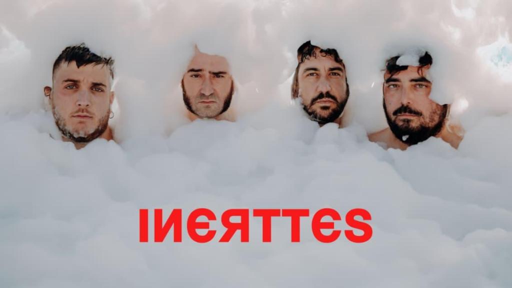 Cartel del concierto que el grupo Inerttes dará en La Fábrica de Chocolate