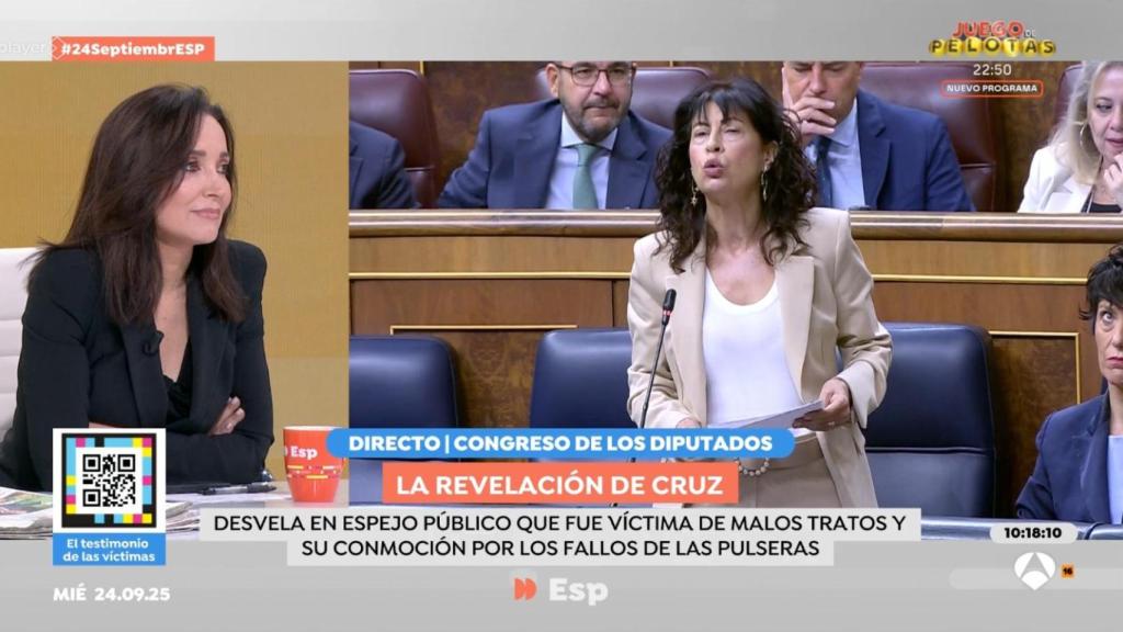 Cruz Sánchez de Lara, en 'Espejo Público' este martes.