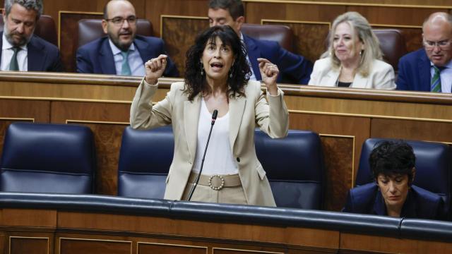 Ana Redondo, durante la sesión de control de este miércoles en el Congreso.