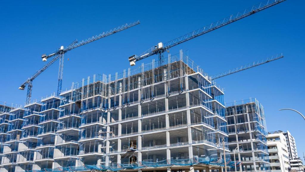 Edificio en construcción.