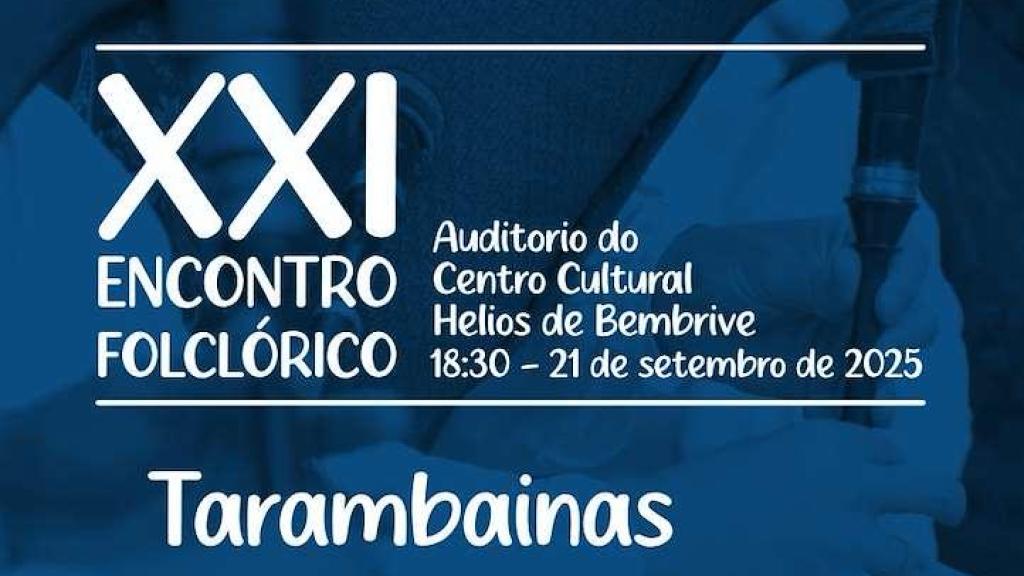 Cartel de la XXI edición de Encuentros Folclóricos de Vigo