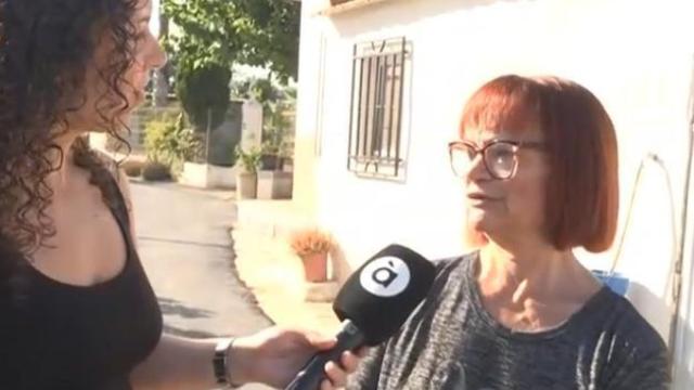 Belén, en una entrevista con À Punt Media.