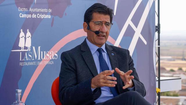 Un momento de la intervención de José Manuel Caballero.