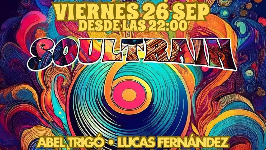 Cartel del anuncio de la Opening Party de la II Temporada de Soul Train