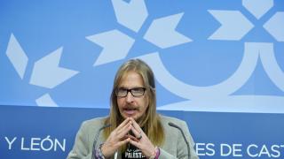 Rueda de prensa del portavoz de Podemos Pablo Fernández