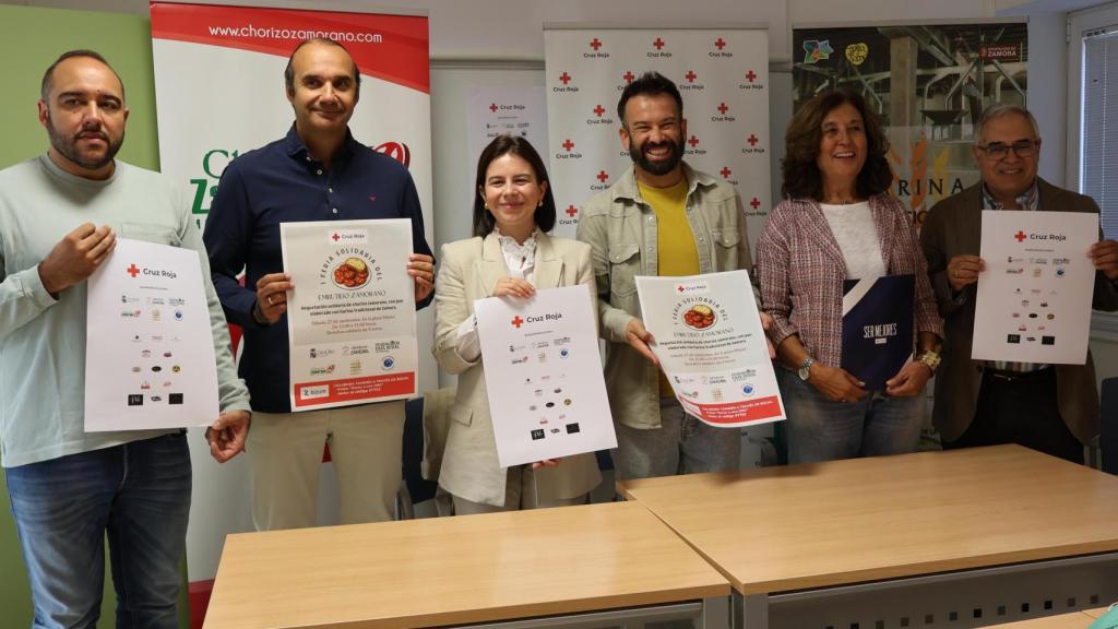 Presentación de la I Feria solidaria del chorizo
