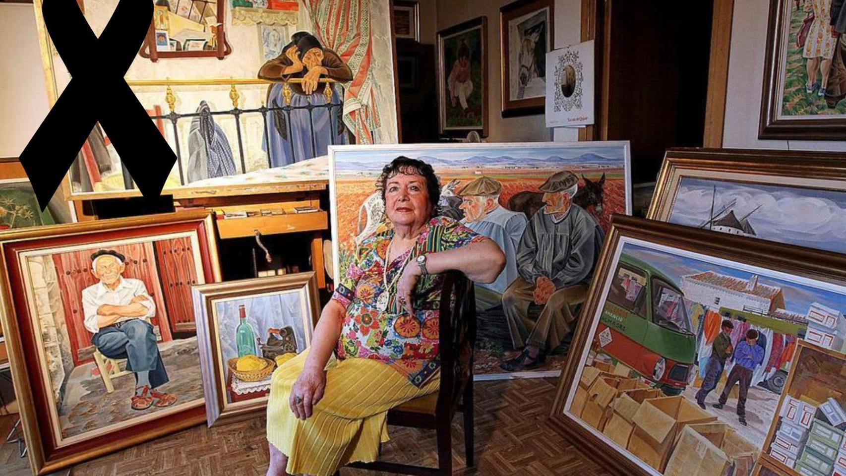 Nacida en Jaén en 1930, Gloria Merino se afincó en Malagón desde su infancia.