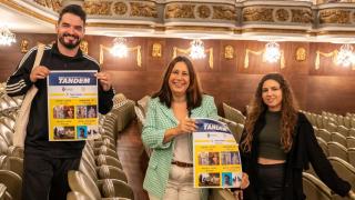 Presentación del Ciclo Tándem en A Coruña.